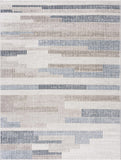 Hauteloom Limited Edition HLEBBRISAA1 Gray Machine Made Polypropylene Rug