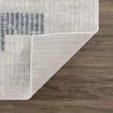 Hauteloom Limited Edition HLEBBRISAA1 Gray Machine Made Polypropylene Rug