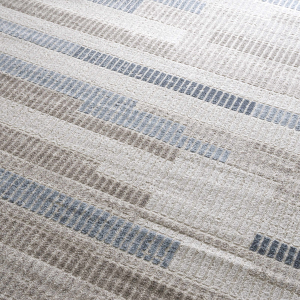 Hauteloom Limited Edition HLEBBRISAA1 Gray Machine Made Polypropylene Rug