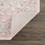 Hauteloom Zora HLEBZORA8A1 Pink Machine Made Polypropylene Rug