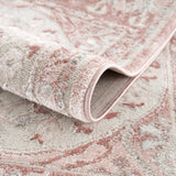Hauteloom Zora HLEBZORA8A1 Pink Machine Made Polypropylene Rug