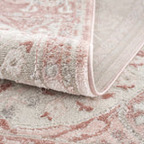 Hauteloom Zora HLEBZORA8A1 Pink Machine Made Polypropylene Rug