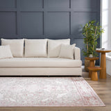 Hauteloom Zora HLEBZORA8A1 Pink Machine Made Polypropylene Rug