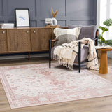 Hauteloom Zora HLEBZORA8A1 Pink Machine Made Polypropylene Rug