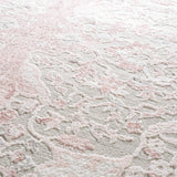 Hauteloom Zora HLEBZORA8A1 Pink Machine Made Polypropylene Rug