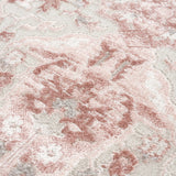 Hauteloom Zora HLEBZORA8A1 Pink Machine Made Polypropylene Rug