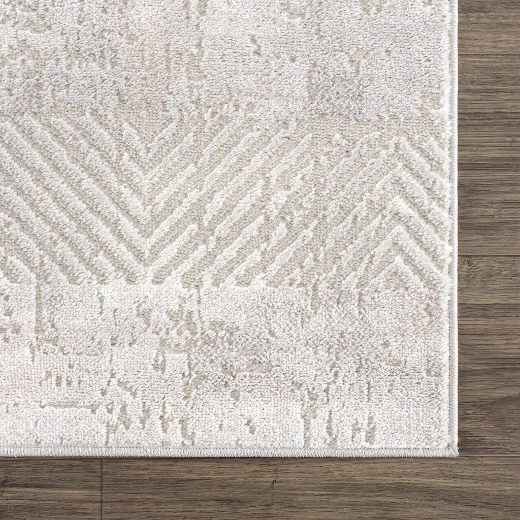 Hauteloom Limited Edition HLEBBUCKYA1 Cream Machine Made Polypropylene Rug