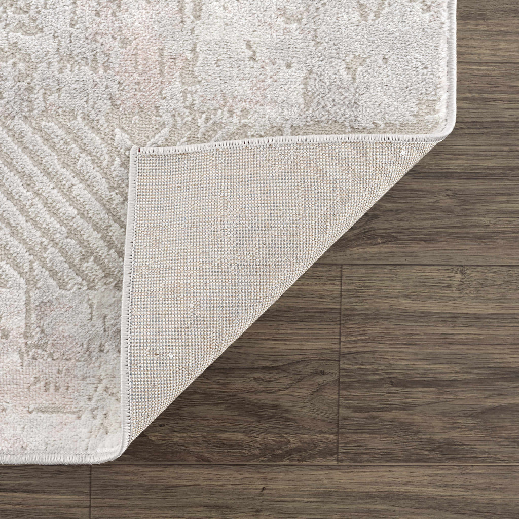 Hauteloom Limited Edition HLEBBUCKYA1 Cream Machine Made Polypropylene Rug