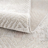 Hauteloom Limited Edition HLEBBUCKYA1 Cream Machine Made Polypropylene Rug