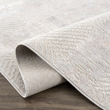 Hauteloom Limited Edition HLEBBUCKYA1 Cream Machine Made Polypropylene Rug