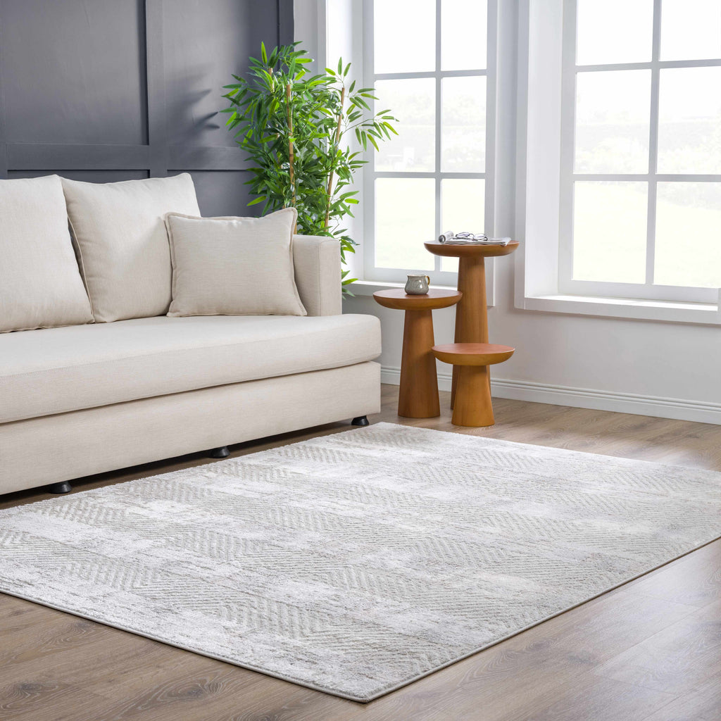 Hauteloom Limited Edition HLEBBUCKYA1 Cream Machine Made Polypropylene Rug
