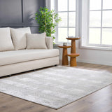 Hauteloom Limited Edition HLEBBUCKYA1 Cream Machine Made Polypropylene Rug