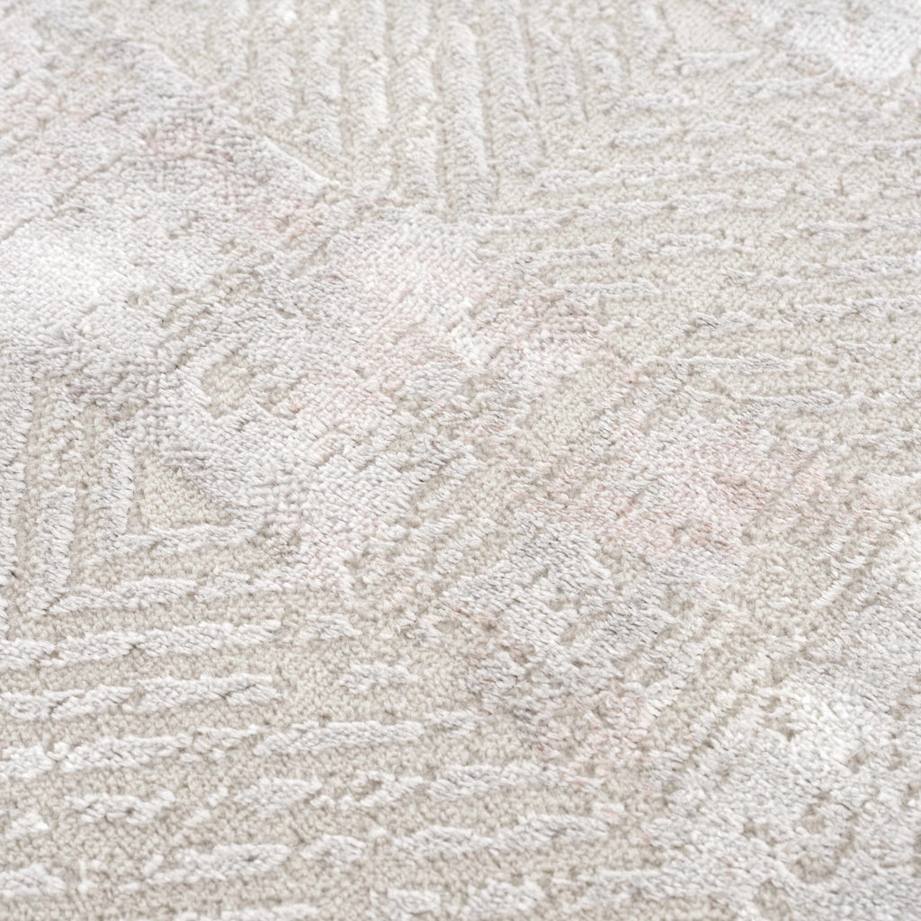 Hauteloom Limited Edition HLEBBUCKYA1 Cream Machine Made Polypropylene Rug