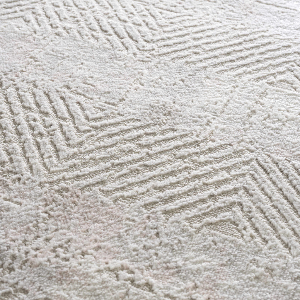 Hauteloom Limited Edition HLEBBUCKYA1 Cream Machine Made Polypropylene Rug