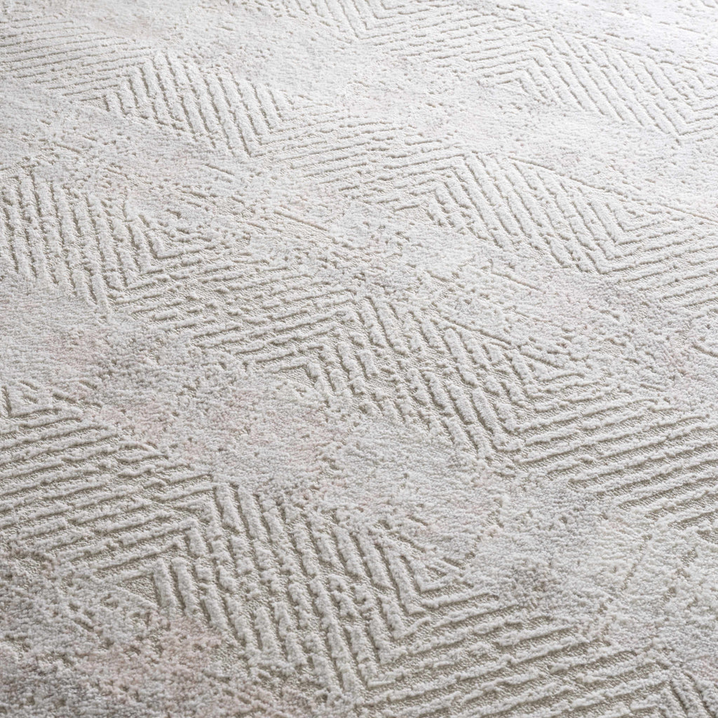 Hauteloom Limited Edition HLEBBUCKYA1 Cream Machine Made Polypropylene Rug
