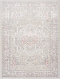 Hauteloom Damla HLEBDAMLAA1 Gray Machine Made Polypropylene Rug