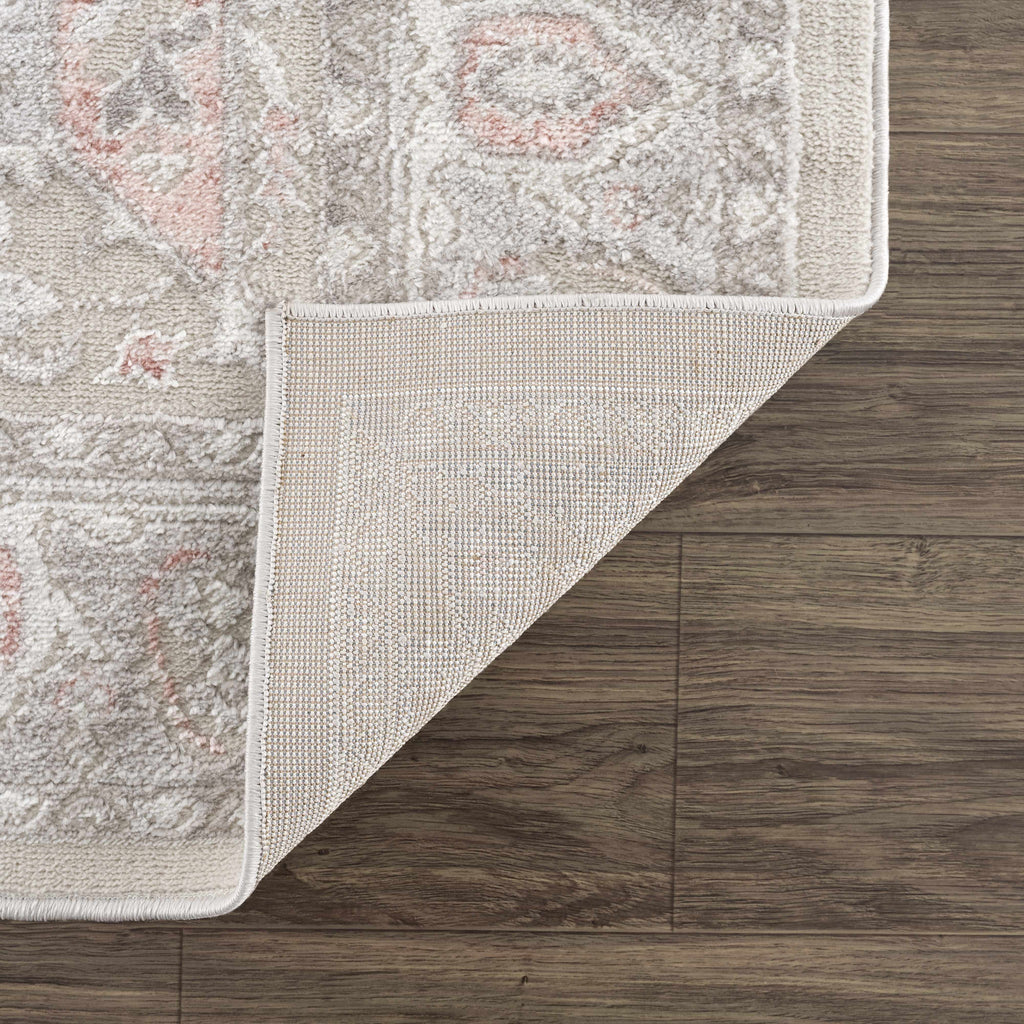 Hauteloom Damla HLEBDAMLAA1 Gray Machine Made Polypropylene Rug
