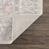 Hauteloom Damla HLEBDAMLAA1 Gray Machine Made Polypropylene Rug