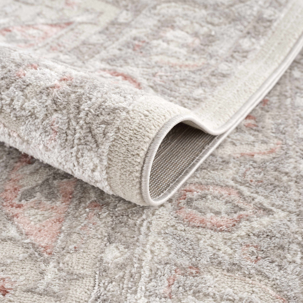 Hauteloom Damla HLEBDAMLAA1 Gray Machine Made Polypropylene Rug