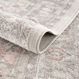 Hauteloom Damla HLEBDAMLAA1 Gray Machine Made Polypropylene Rug
