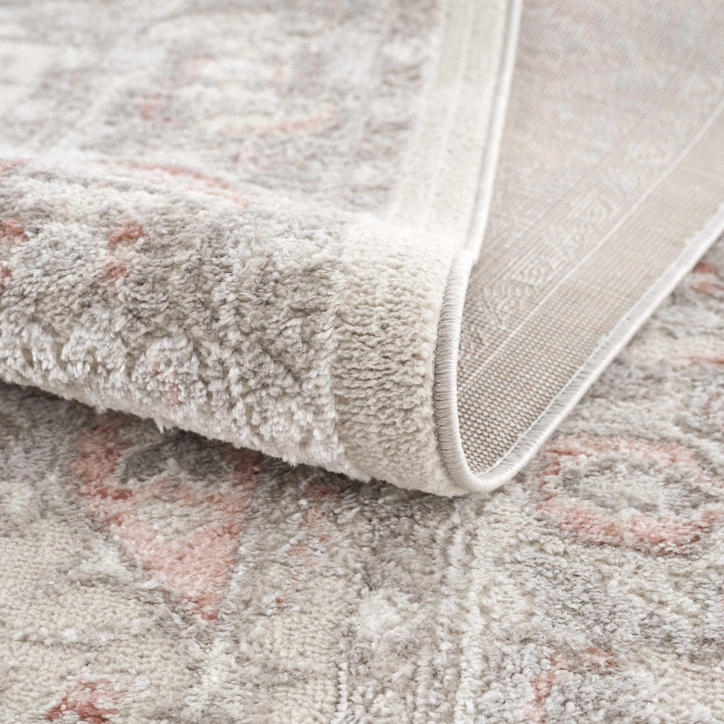 Hauteloom Damla HLEBDAMLAA1 Gray Machine Made Polypropylene Rug