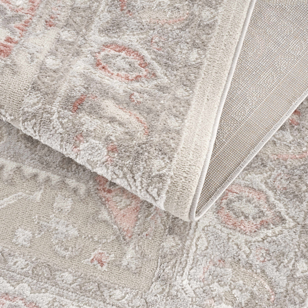 Hauteloom Damla HLEBDAMLAA1 Gray Machine Made Polypropylene Rug