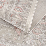 Hauteloom Damla HLEBDAMLAA1 Gray Machine Made Polypropylene Rug