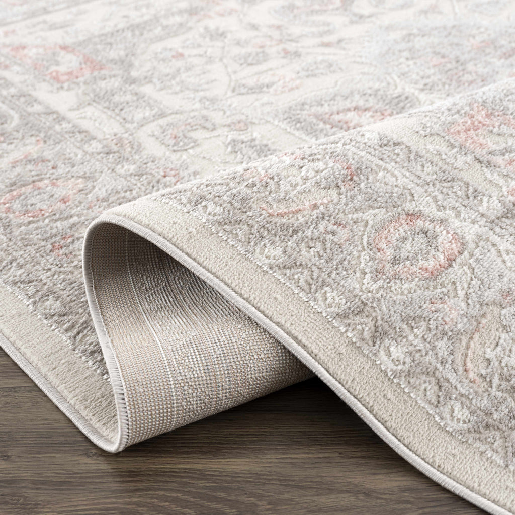 Hauteloom Damla HLEBDAMLAA1 Gray Machine Made Polypropylene Rug