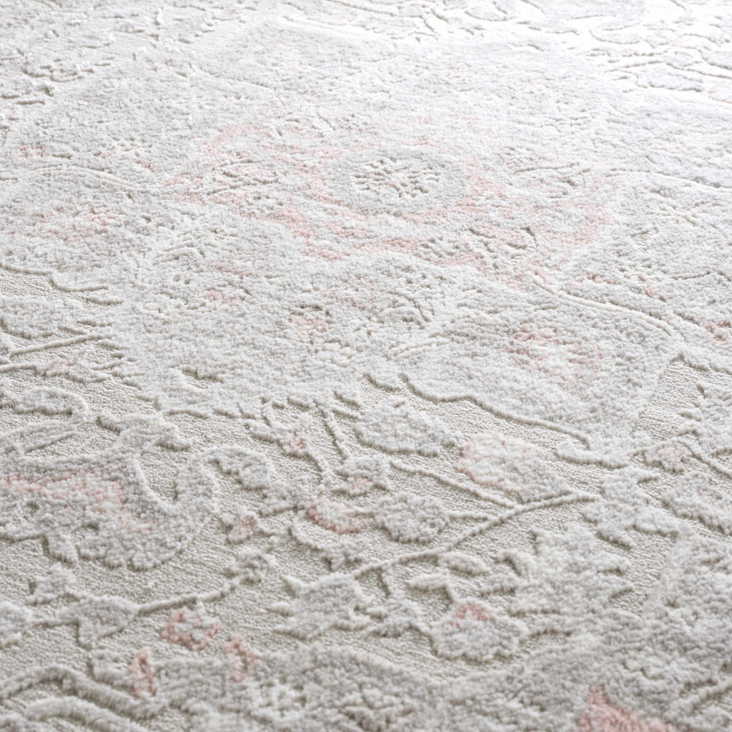 Hauteloom Damla HLEBDAMLAA1 Gray Machine Made Polypropylene Rug