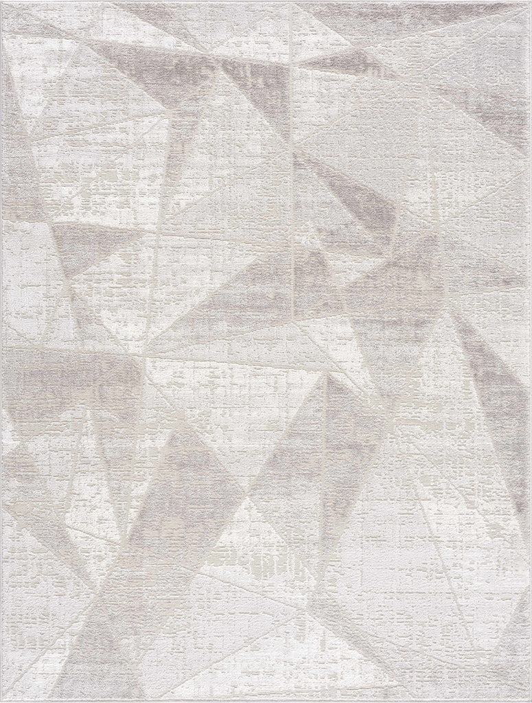 Hauteloom Limited Edition HLEBBASICA1 Light Gray Machine Made Polypropylene Rug