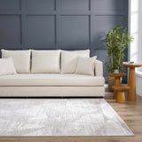 Hauteloom Limited Edition HLEBBASICA1 Light Gray Machine Made Polypropylene Rug