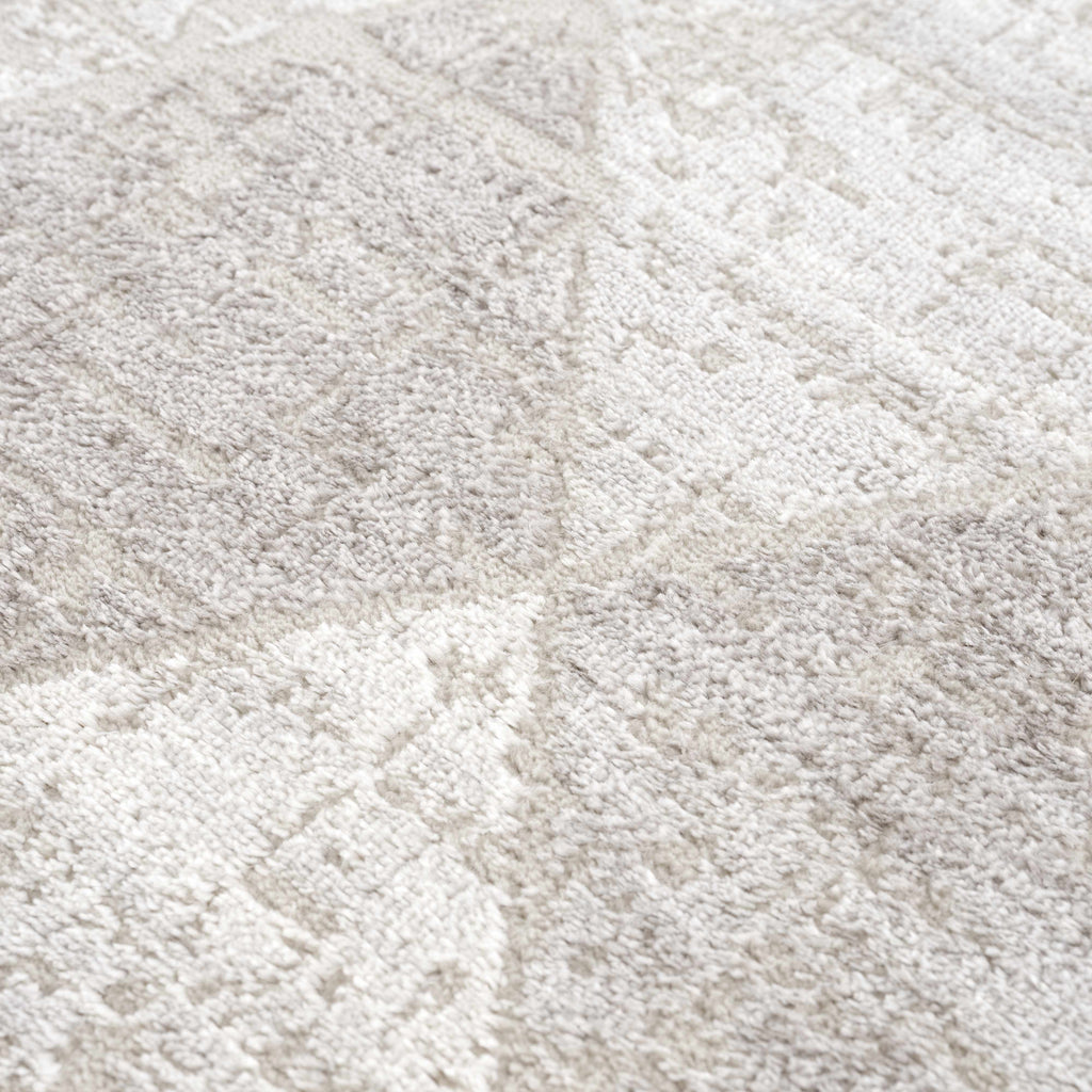 Hauteloom Limited Edition HLEBBASICA1 Light Gray Machine Made Polypropylene Rug