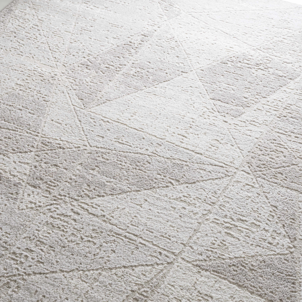 Hauteloom Limited Edition HLEBBASICA1 Light Gray Machine Made Polypropylene Rug