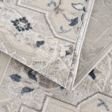 Hauteloom Limited Edition HLEBCALUAA1 Blue Machine Made Polypropylene Rug