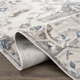 Hauteloom Limited Edition HLEBCALUAA1 Blue Machine Made Polypropylene Rug