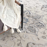 Hauteloom Limited Edition HLEBCALUAA1 Blue Machine Made Polypropylene Rug