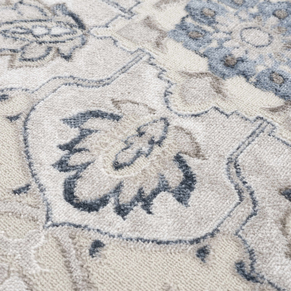 Hauteloom Limited Edition HLEBCALUAA1 Blue Machine Made Polypropylene Rug