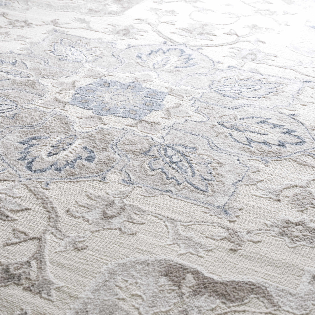 Hauteloom Limited Edition HLEBCALUAA1 Blue Machine Made Polypropylene Rug