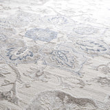 Hauteloom Limited Edition HLEBCALUAA1 Blue Machine Made Polypropylene Rug