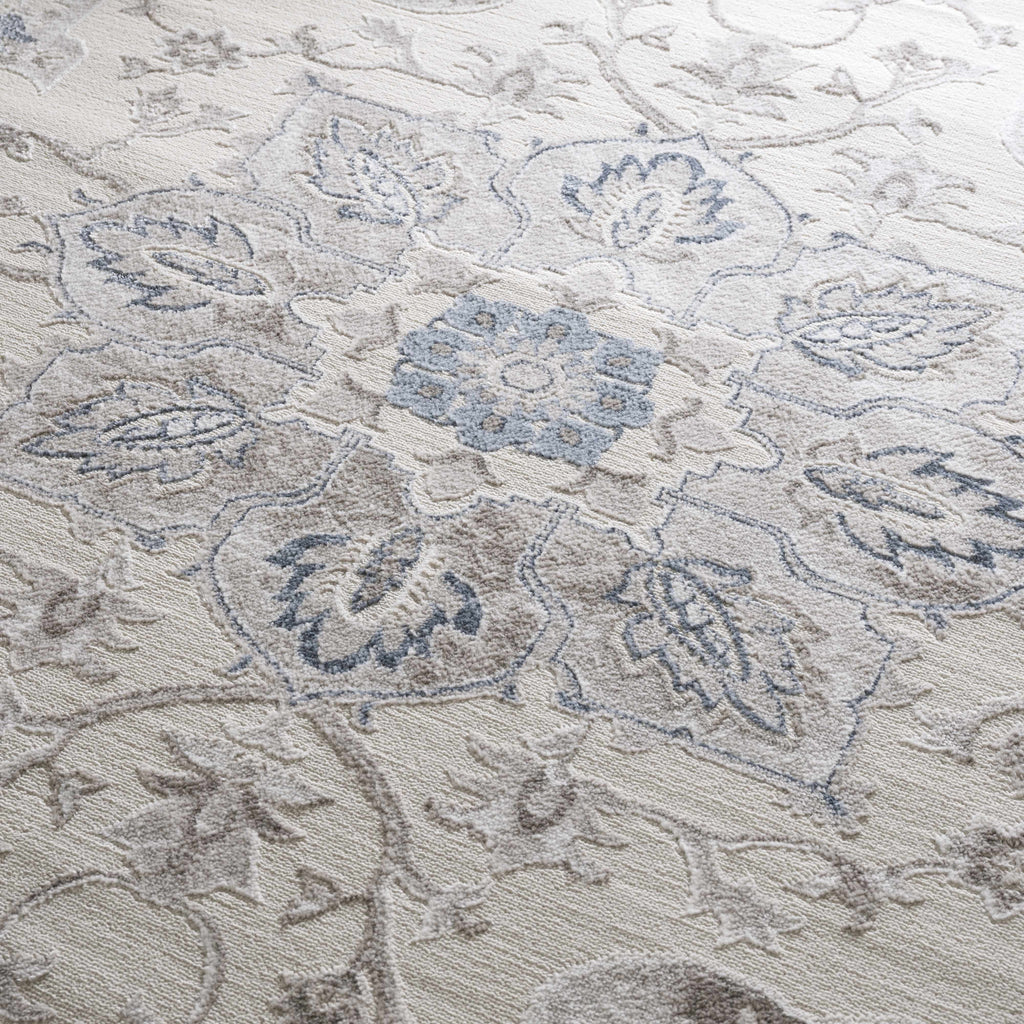 Hauteloom Limited Edition HLEBCALUAA1 Blue Machine Made Polypropylene Rug