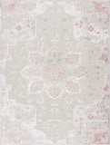 Hauteloom Limited Edition HLEBCALUAA2 Pink Machine Made Polypropylene Rug