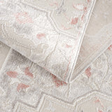 Hauteloom Limited Edition HLEBCALUAA2 Pink Machine Made Polypropylene Rug