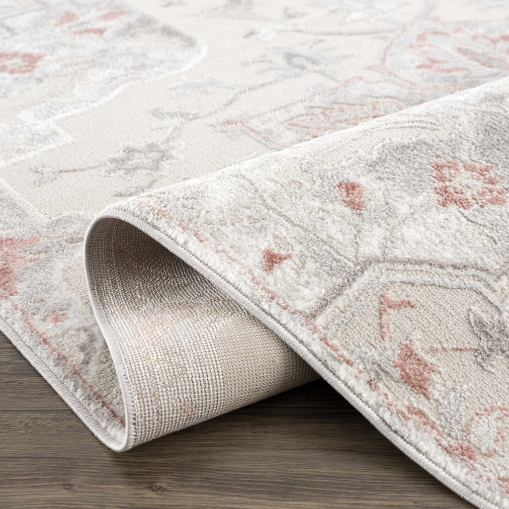 Hauteloom Limited Edition HLEBCALUAA2 Pink Machine Made Polypropylene Rug