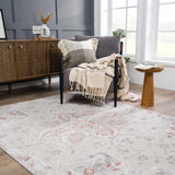 Hauteloom Limited Edition HLEBCALUAA2 Pink Machine Made Polypropylene Rug