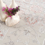 Hauteloom Limited Edition HLEBCALUAA2 Pink Machine Made Polypropylene Rug