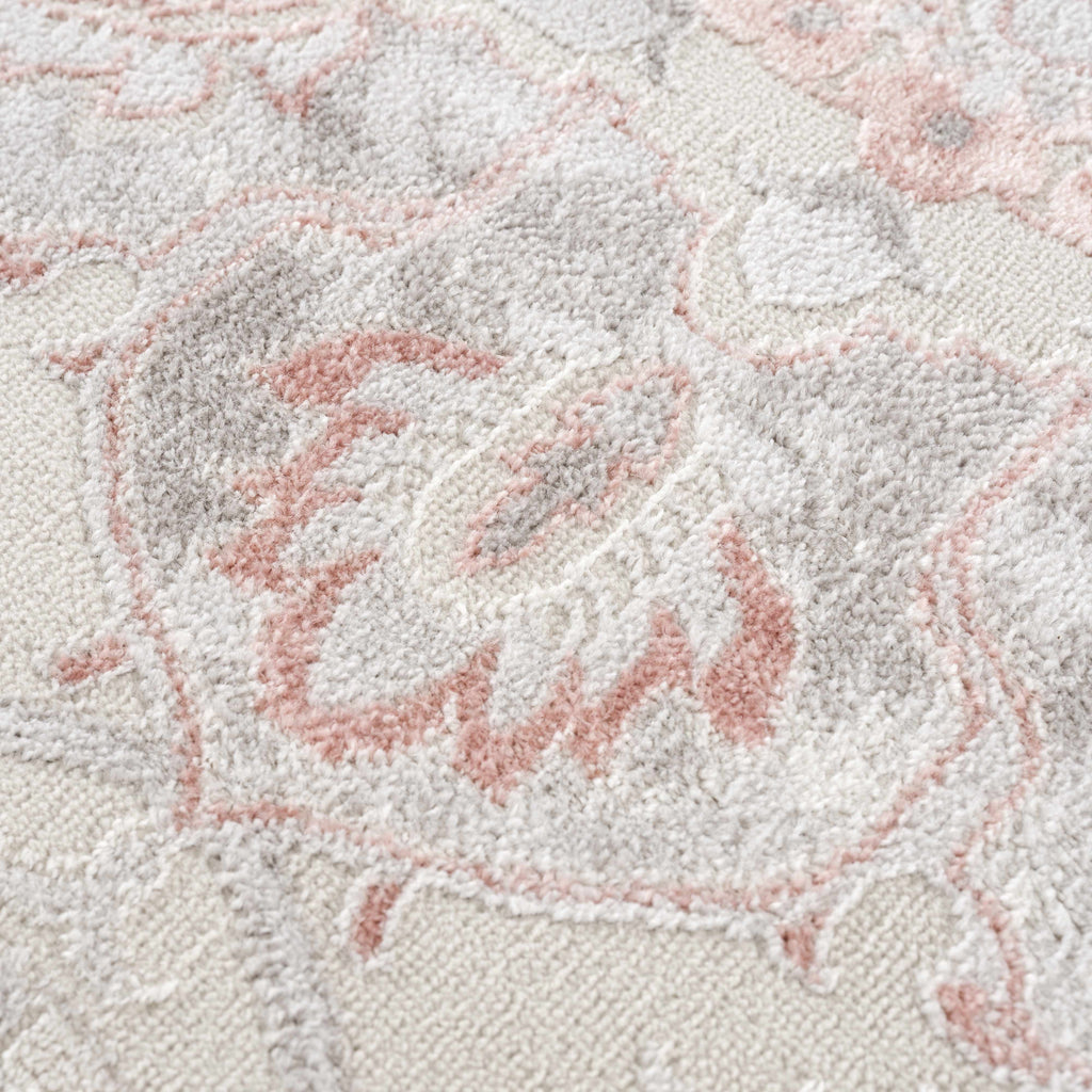 Hauteloom Limited Edition HLEBCALUAA2 Pink Machine Made Polypropylene Rug