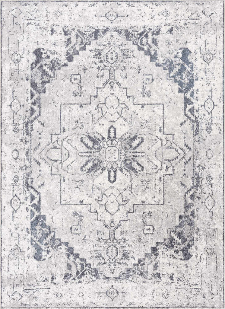 Hauteloom Hera SLLIHERAT81 Ivory Machine Made Polyester Rug
