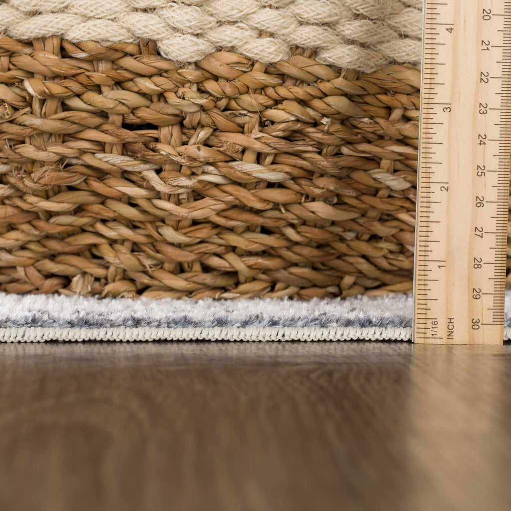 Hauteloom Hera SLLIHERAT81 Ivory Machine Made Polyester Rug