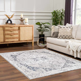 Hauteloom Hera SLLIHERAT81 Ivory Machine Made Polyester Rug