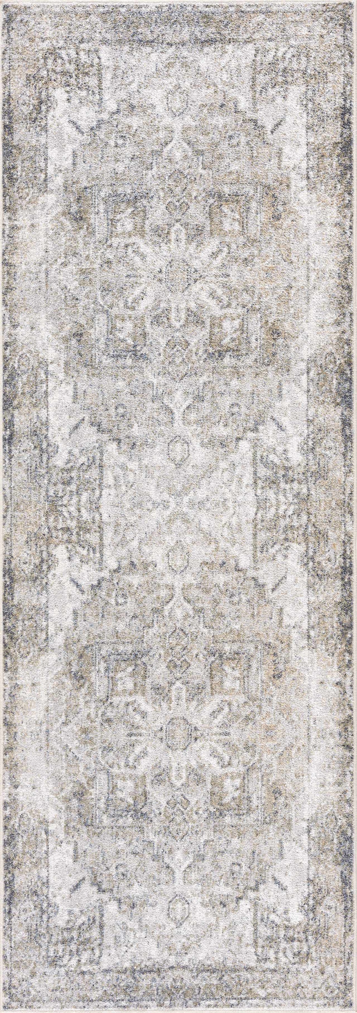 Hauteloom Hera SLLIHERAA43 Ivory Machine Made Polyester Rug